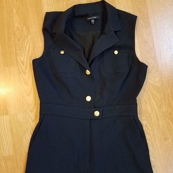 Judith & Charles Kauai Jumpsuit sz 10 - Picture 4 of 8